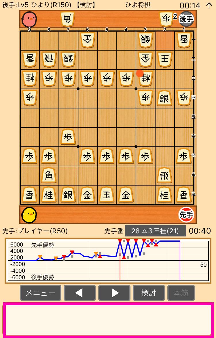 ぴよ将棋の小技 画像